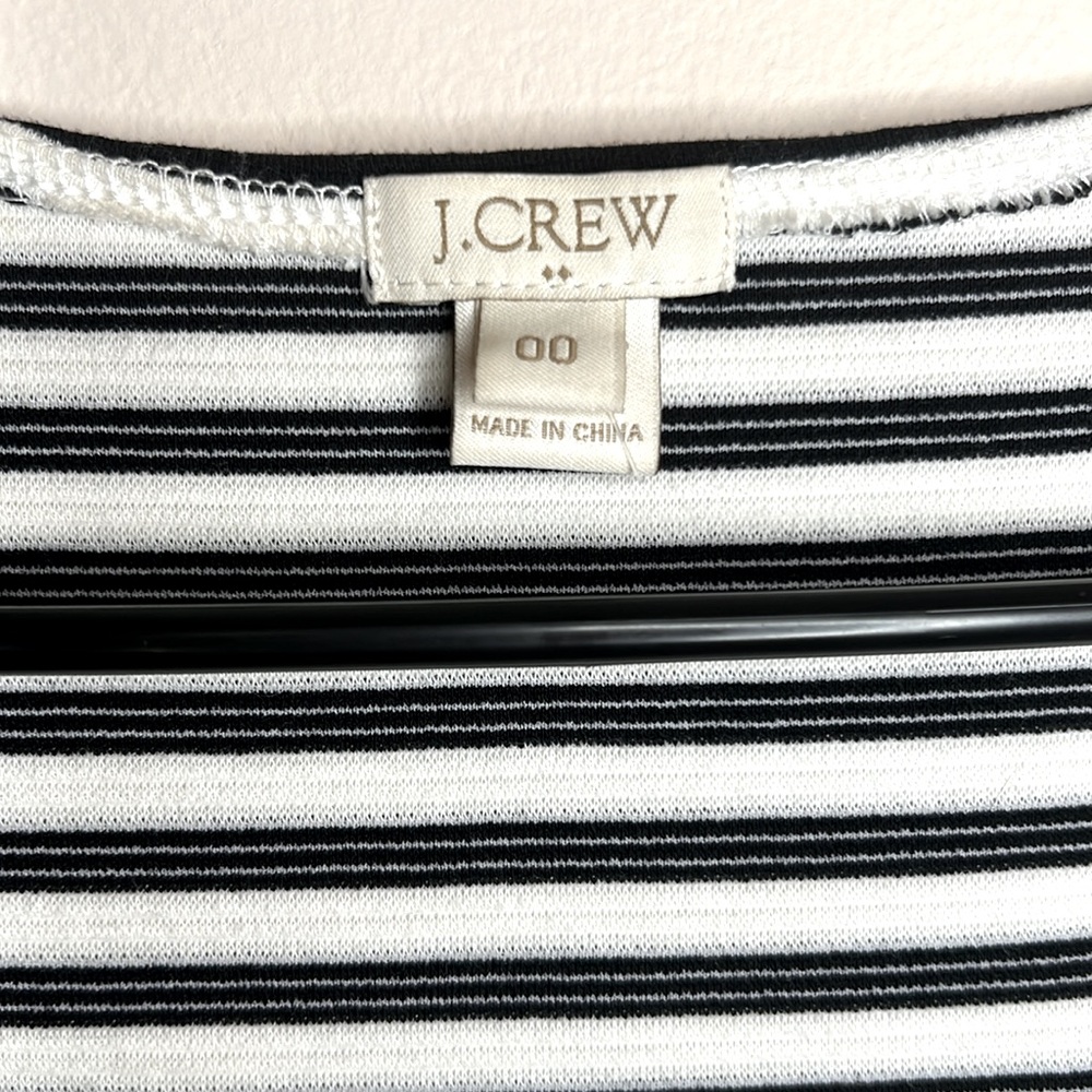 J.Crew Stripped Bell Dress. - Picture 3 of 7
